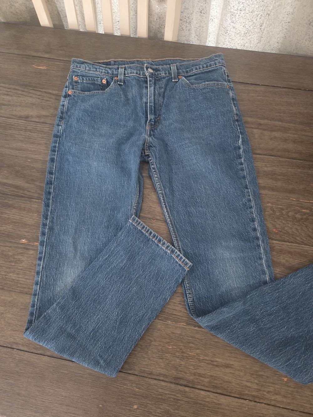 Levis 511 Slim Fit Jeans Mens 36x34 BlueDenim WaterLess Modern Classic Style VTG